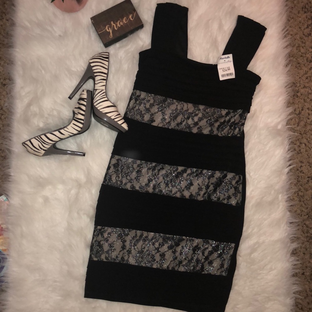 New with Tags Black Valerie Bertinelli Dress